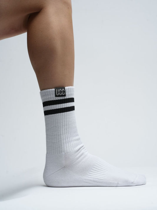 UCC Tag Socks - White