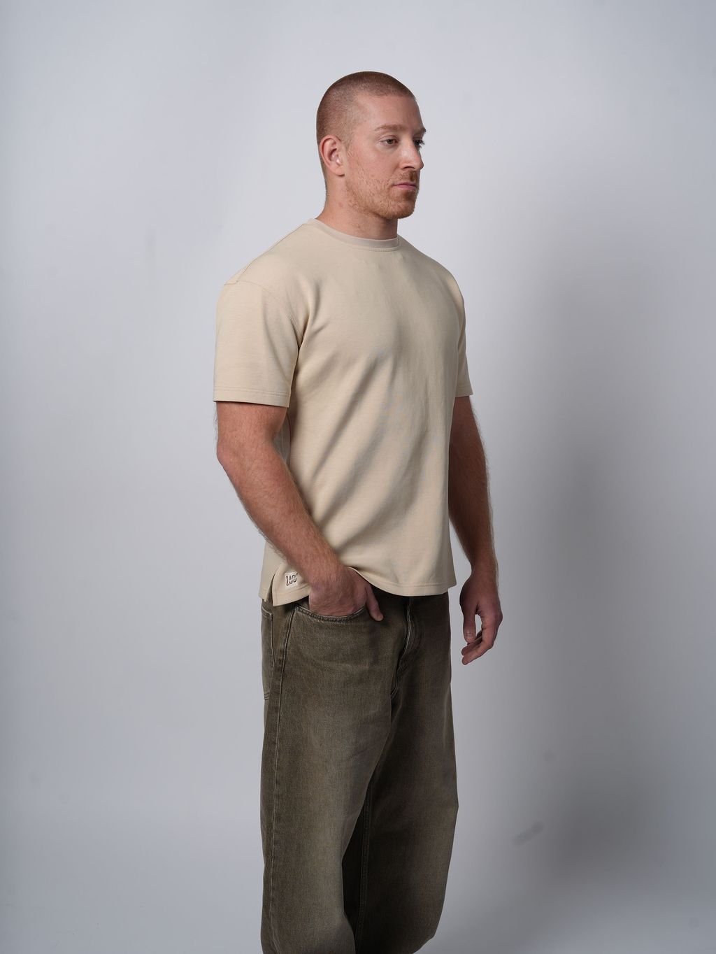 Premium Interactions Tee - Cream - Uncommon Clothing Co.