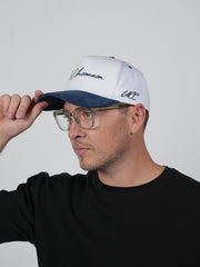 Interactions Cap - Blue & White