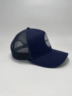 Thumbprint Trucker - Navy - Uncommon Clothing Co.