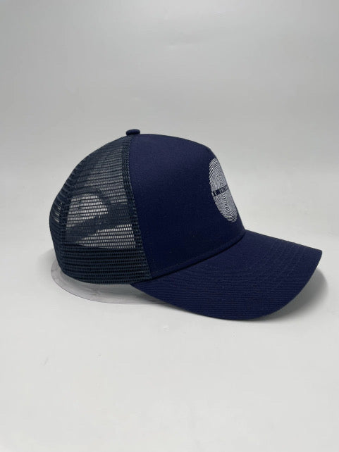 Thumbprint Trucker - Navy - Uncommon Clothing Co.